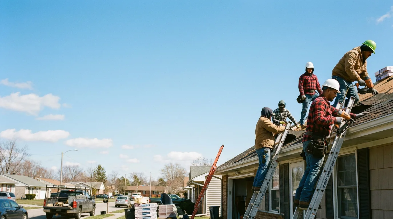 Roofing in Albion, IN near me